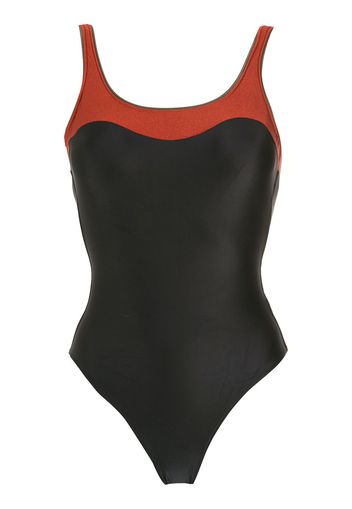 Lygia & Nanny Costume intero bicolore Oceanic - Nero