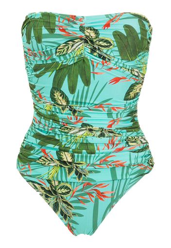 Lygia & Nanny Costume intero Melissa con stampa tropicale - Verde