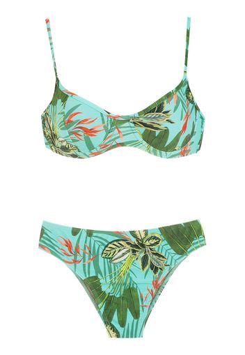 Lygia & Nanny Bikini Lilica con stampa - Verde