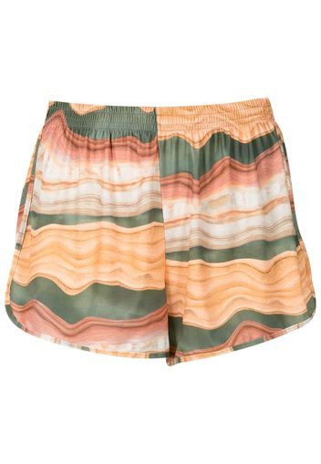 Lygia & Nanny Shorts Lee corti con stampa - Arancione