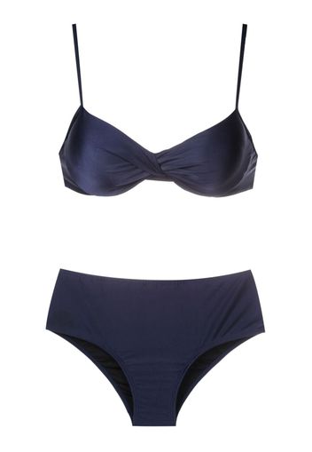 Lygia & Nanny Veronica two-piece bikini set - Blu