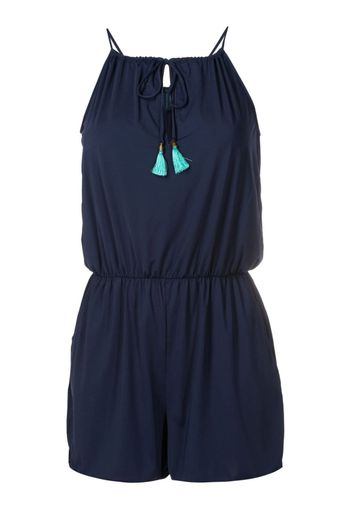 Lygia & Nanny Laya tassel-detail playsuit - Blu