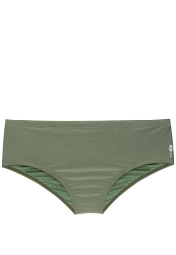 Lygia & Nanny Ilhabela logo-print swim trunks - Verde