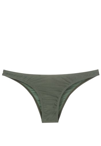 Lygia & Nanny Poipu gathered bikini bottoms - Verde