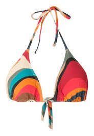 Top bikini Iasmim con stampa