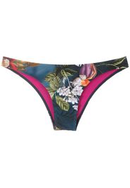 Lygia & Nanny Slip bikini con stampa Poipu - Blu