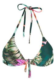 Lygia & Nanny Top bikini Iasmim con stampa - Verde