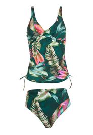 Lygia & Nanny Tankini Bruma con stampa - Verde