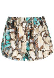 Lygia & Nanny Shorts con stampa - Blu