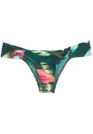 Lygia & Nanny Slip bikini a fiori Ritz - Verde