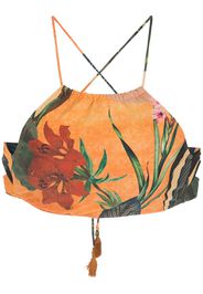 Lygia & Nanny Bikini con scollo all'americana Ilana - Arancione