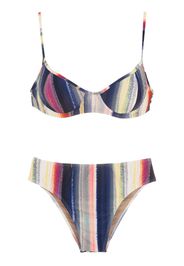 Lygia & Nanny Bikini Lilica a righe - Multicolore