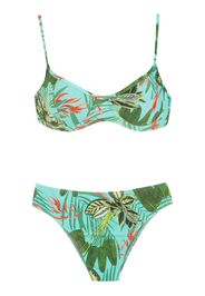 Lygia & Nanny Bikini Lilica con stampa - Verde