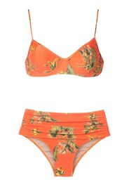 Lygia & Nanny Bikini Liliane a fiori - Arancione