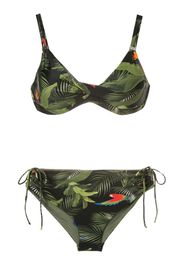 Lygia & Nanny Set bikini Marcela a vita alta - Verde