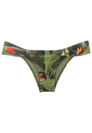 Lygia & Nanny Slip bikini con ruches Ritz - Verde