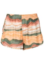 Lygia & Nanny Shorts Lee corti con stampa - Arancione