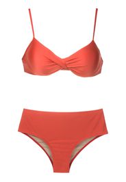 Lygia & Nanny Veronica twisted bikini set - Arancione