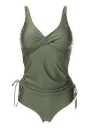 Lygia & Nanny Bruma twisted ruched tankini - Verde