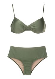 Lygia & Nanny Veronica twisted bikini set - Verde