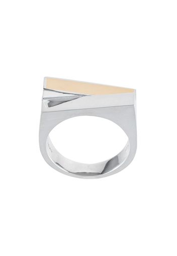 M. Cohen Stackio sterling silver ring - Argento