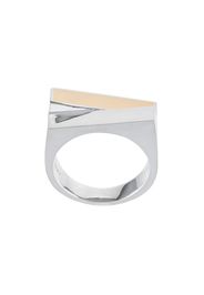 M. Cohen Stackio sterling silver ring - Argento