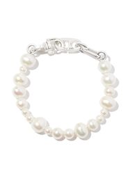 M. Cohen pearl chain-link bracelet - Argento