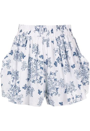 Macgraw Shorts Story con stampa - Bianco