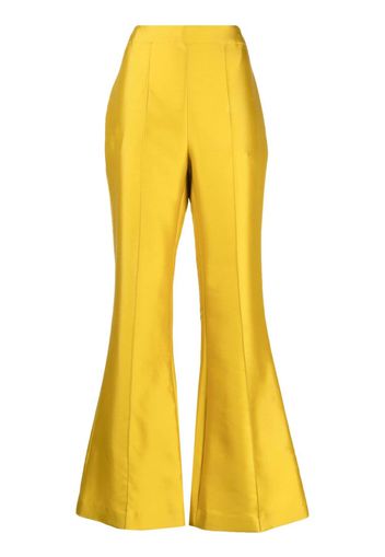 Macgraw Pantaloni Circa72 svasati a vita alta - Oro