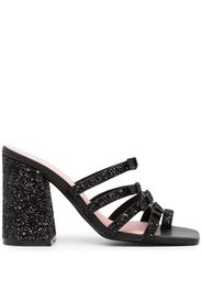 Macgraw Sandali Dorothy con glitter - Nero