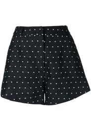 Macgraw Shorts corti Poppy a pois - Nero