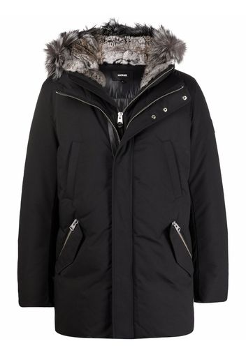 Mackage faux-fur hood padded parka - Nero