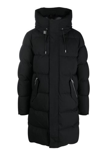 Mackage Cappotto imbottito midi - Nero