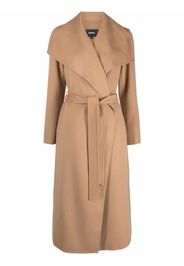 Mackage felted-wool belted coat - Toni neutri