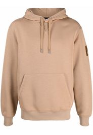 Mackage logo patch-embellished hoodie - Marrone