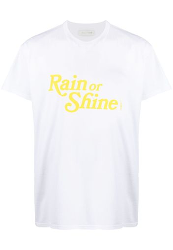 Mackintosh T-shirt Rain or Shine - Bianco