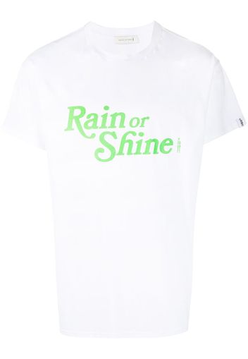 Mackintosh T-shirt Rain or Shine - Bianco