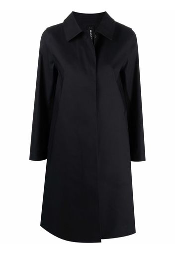 Mackintosh BANTON Black Bonded Cotton Coat | LR-1032 - Nero