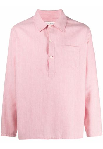 Mackintosh Military cotton-wool shirt - Rosa