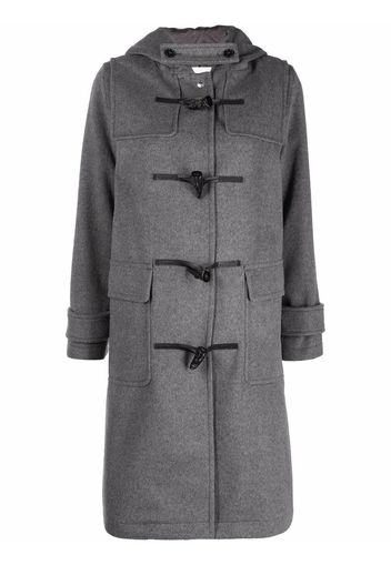 Mackintosh INVERALLAN Light Grey Wool & Cashmere Duffle Coat | LM-1090BS - Grigio