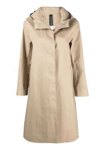 Mackintosh WATTEN Fawn Bonded Cotton Hooded Coat | LR-1023 - Toni neutri