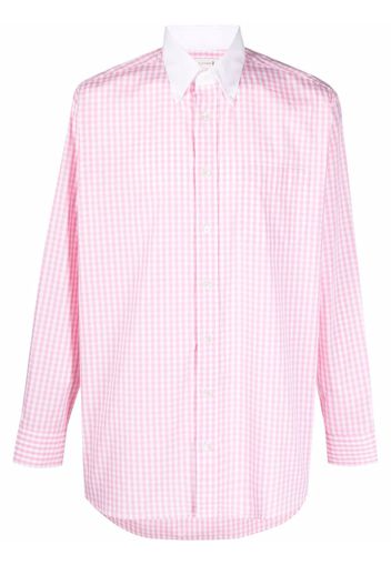 Mackintosh Camicia a quadri ROMA - Rosa