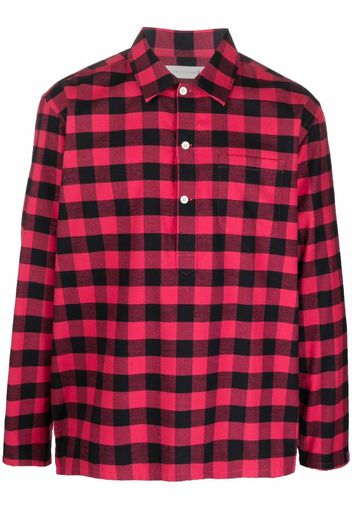 Mackintosh Camicia a quadri MILITARY - Rosso