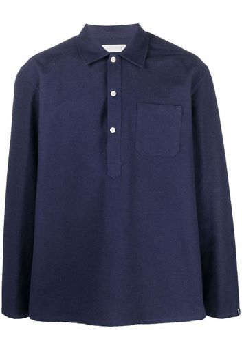 Mackintosh Camicia MILITARY - Blu