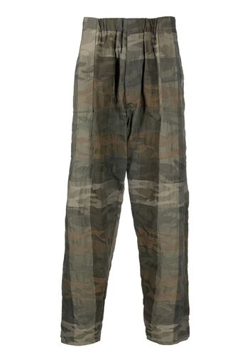 Mackintosh Pantaloni Captain camouflage - Verde