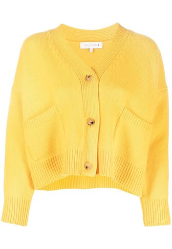 Mackintosh Cardigan Kelle - Giallo