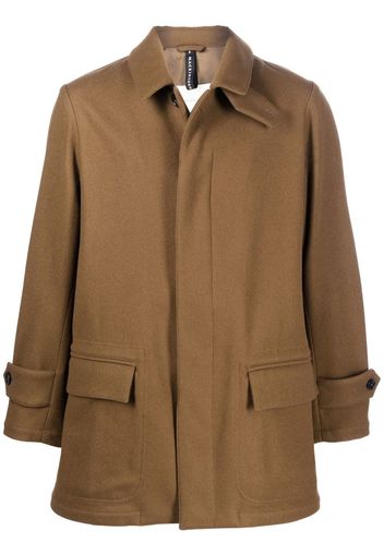 Mackintosh Cappotto monopetto TRAVEL - Marrone