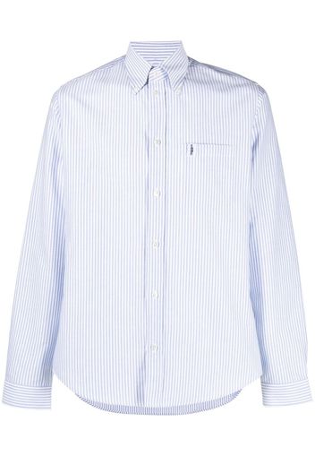 Mackintosh Camicia BLOOMSBURY a righe - Blu