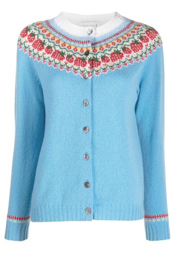 Mackintosh Cardigan Killian - Blu