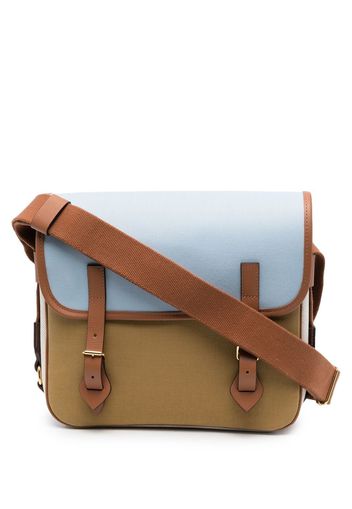 Mackintosh Borsa a tracolla con design color-block - Toni neutri